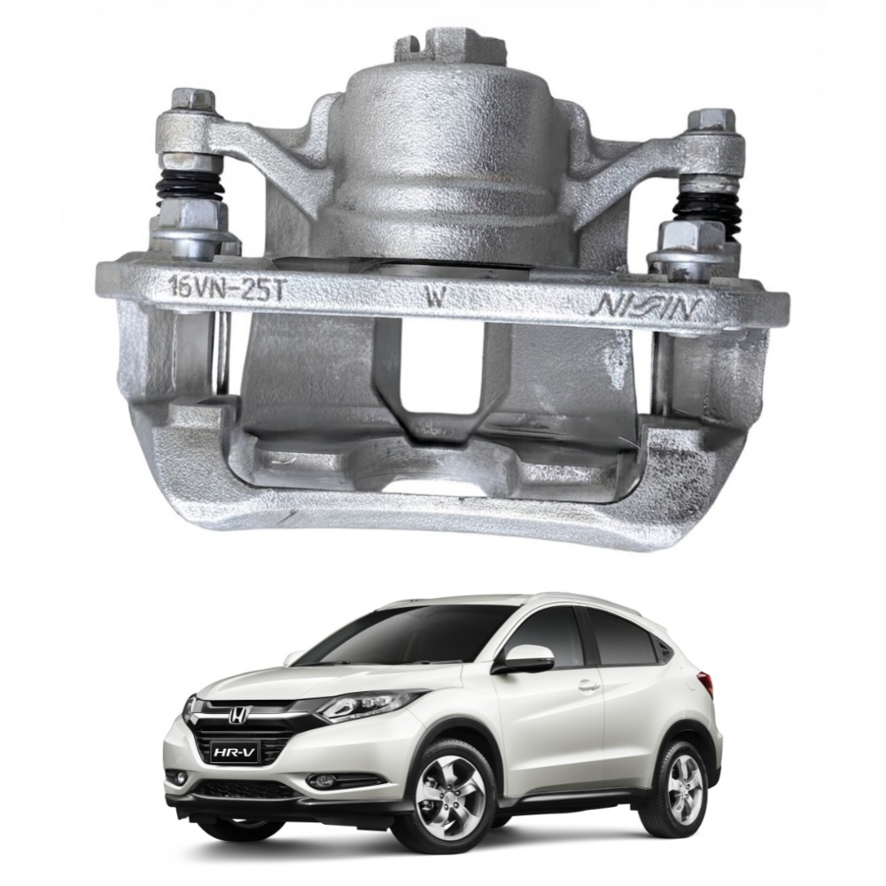 Pinça freio dianteira esquerda honda hrv 2016 2021