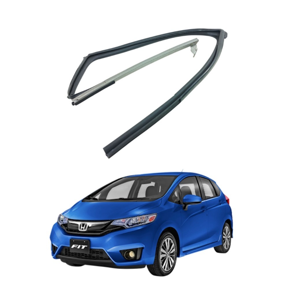 Canaleta vidro traseira direita honda fit 2015 2021