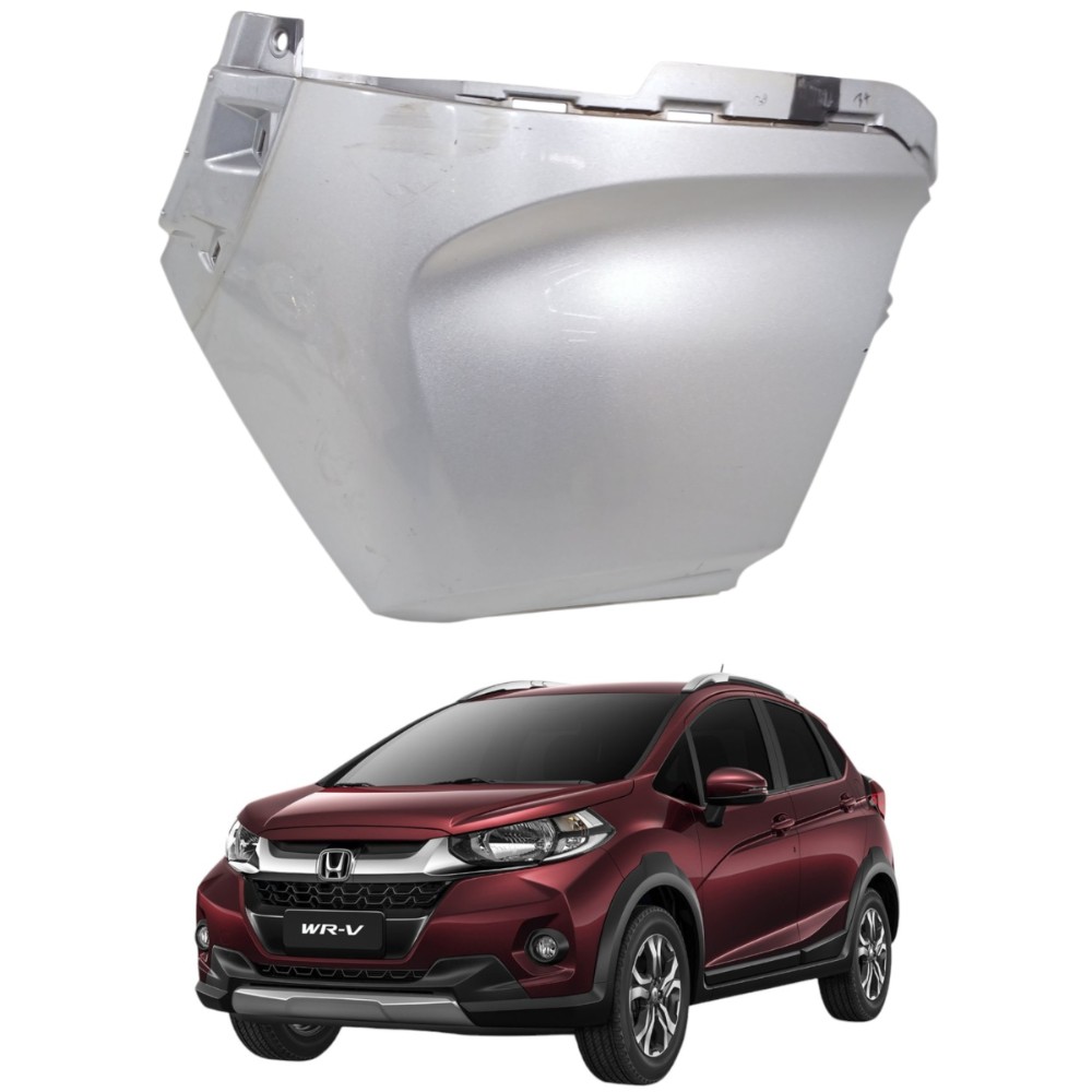 Ponteira parachoque traseira direita honda wrv 2017 2021