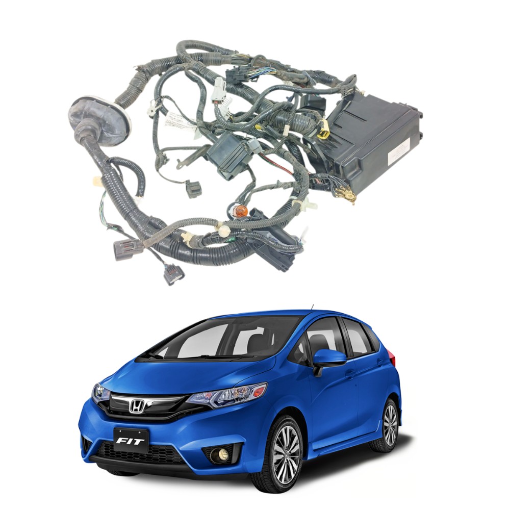 Chicote interno caixa fuzivel honda fit 2015 2021