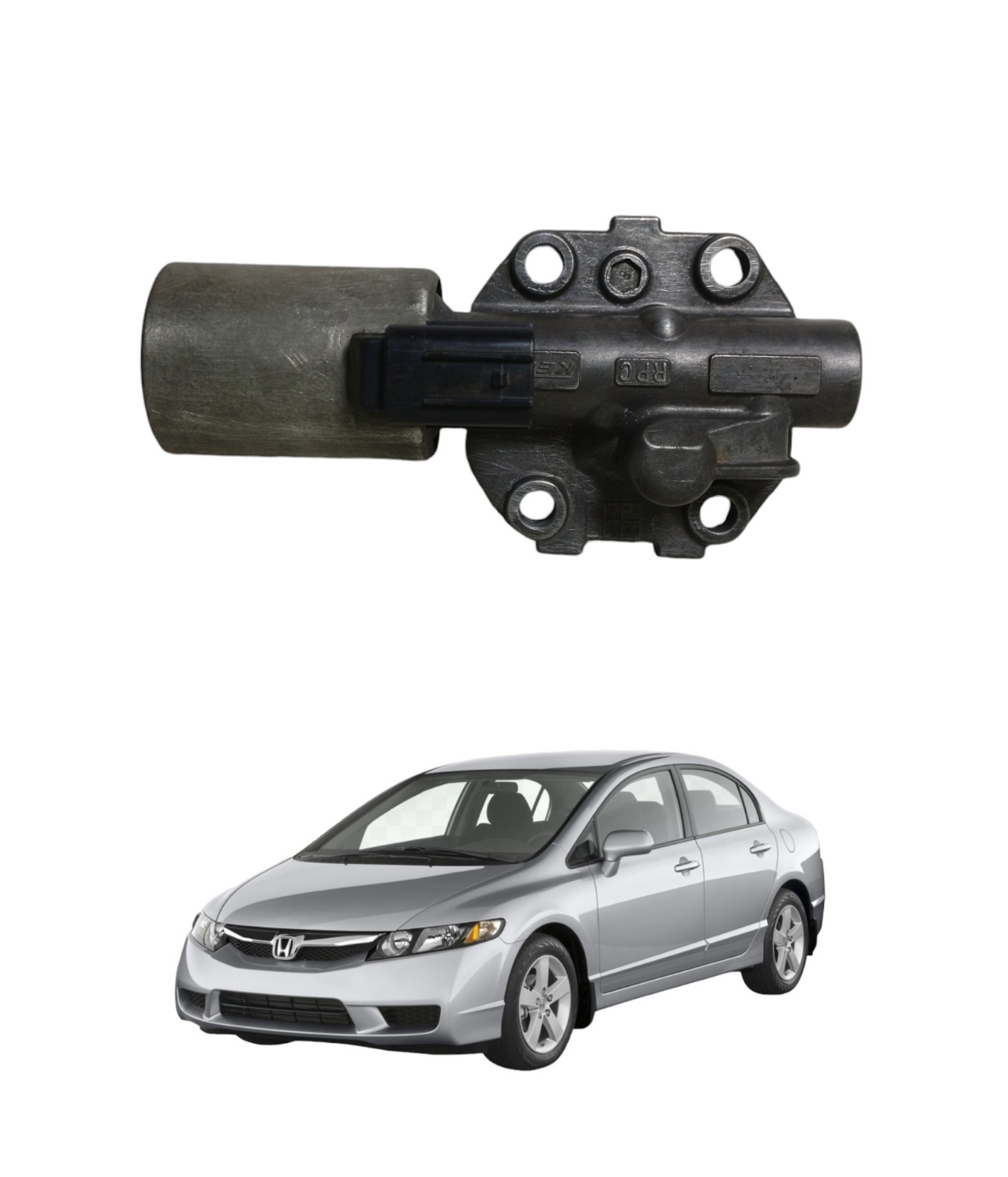 Solenoide Simples Honda New Civic 2007 2008 2009 2010  E702