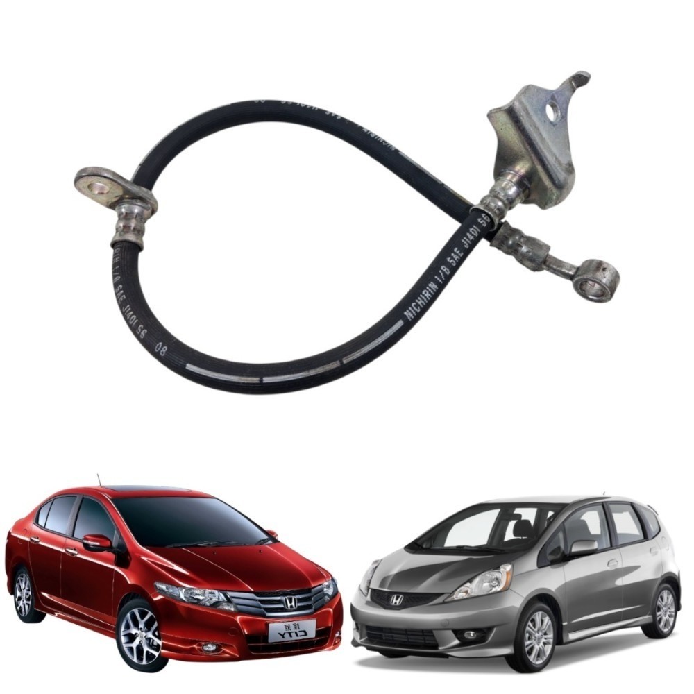 Flexivel freio dianteiro doreito honda fit 2009 2014 52243