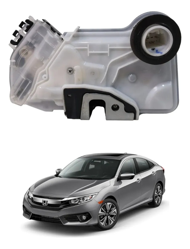Tranca porta dianteira direita honda civic 2017 2021 39954