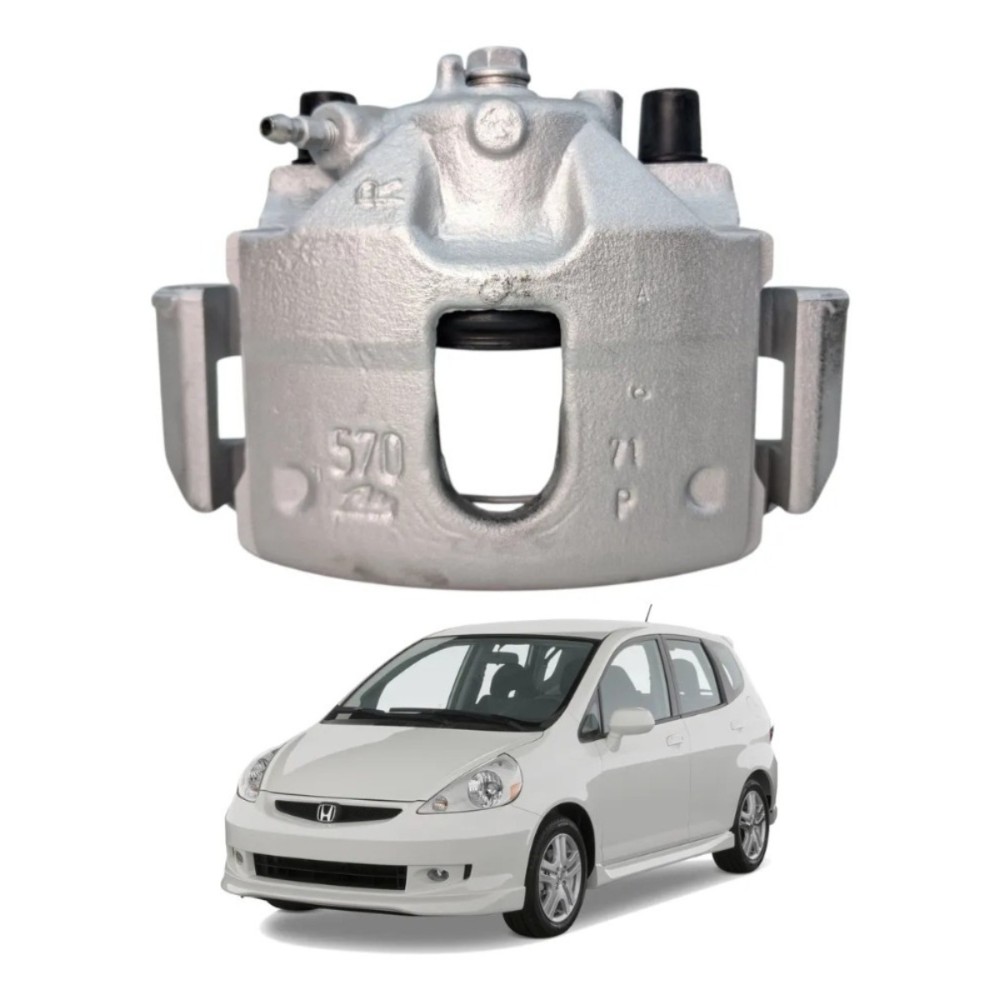 Pinça dianteira direita Honda fit 2004 2008