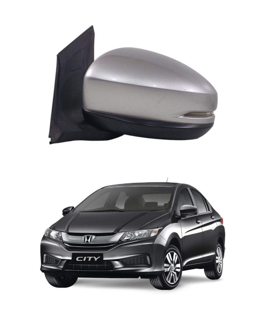 Retrovisor Esquerdo Honda City 2015 A 2021 Com Seta 15290