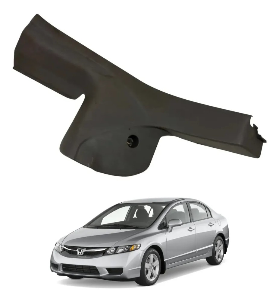 Soleira traseira direita honda civic 2007 2011 34895