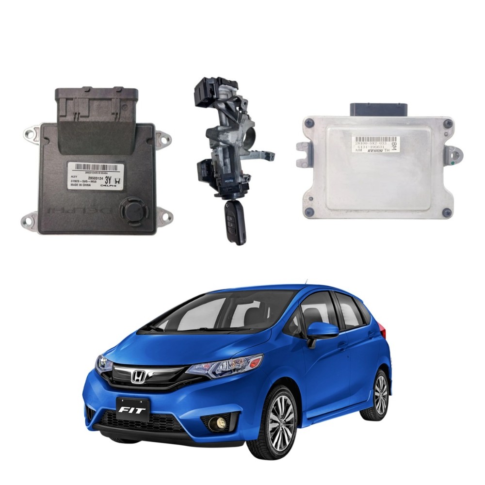 Kit code injeção Honda fit 2015 2021 378205v5m58