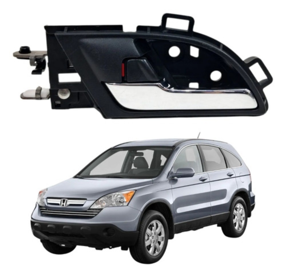 Macaneta interna traseira esquerda honda crv 2007 2011