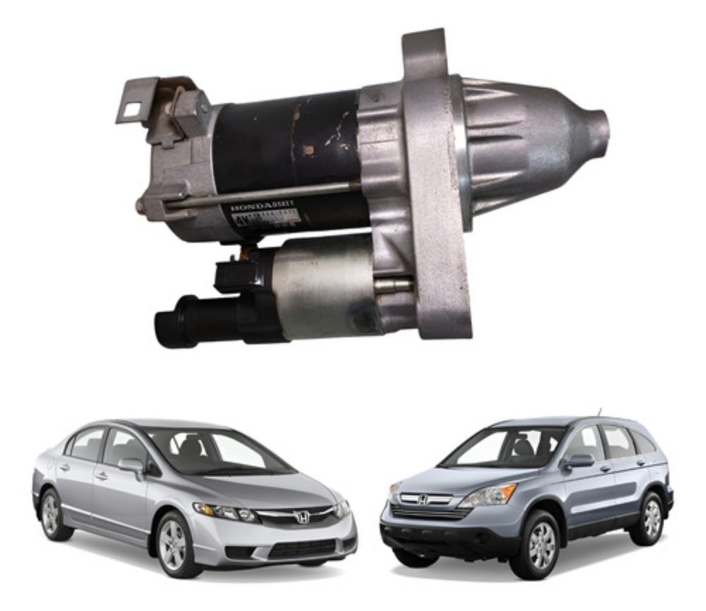 Motor arranque partida honda civic crv 2007 2011