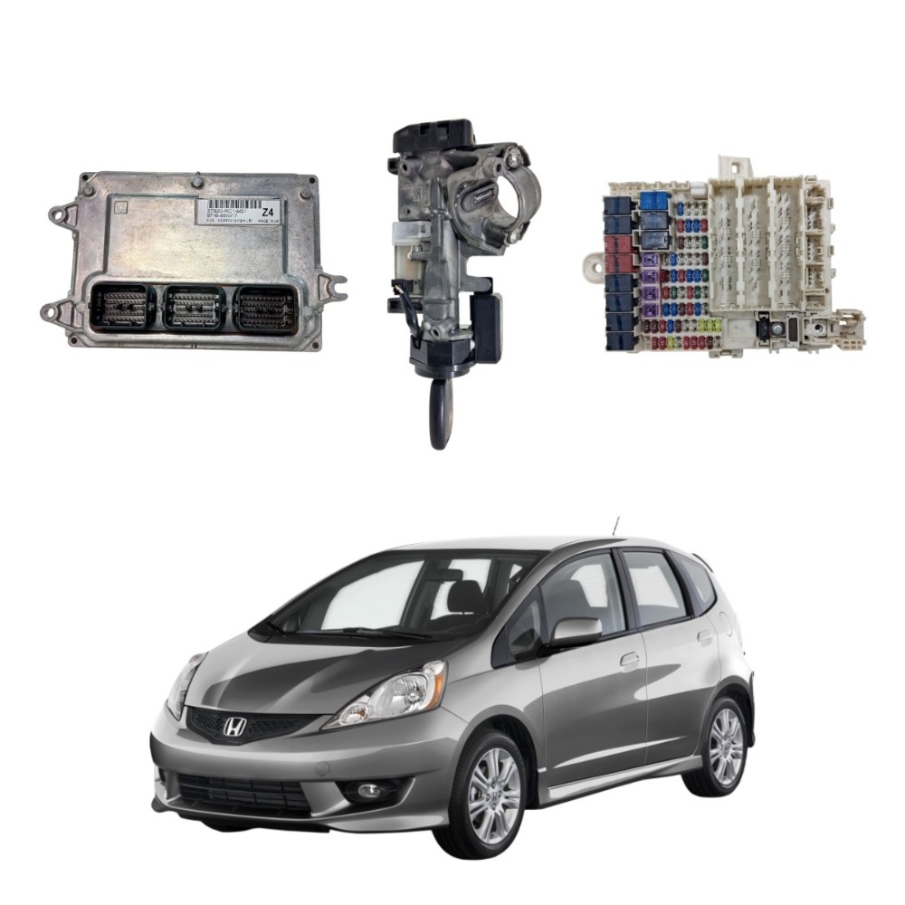 Kit code injeção Honda fit 2009 2014 37820rc1m01