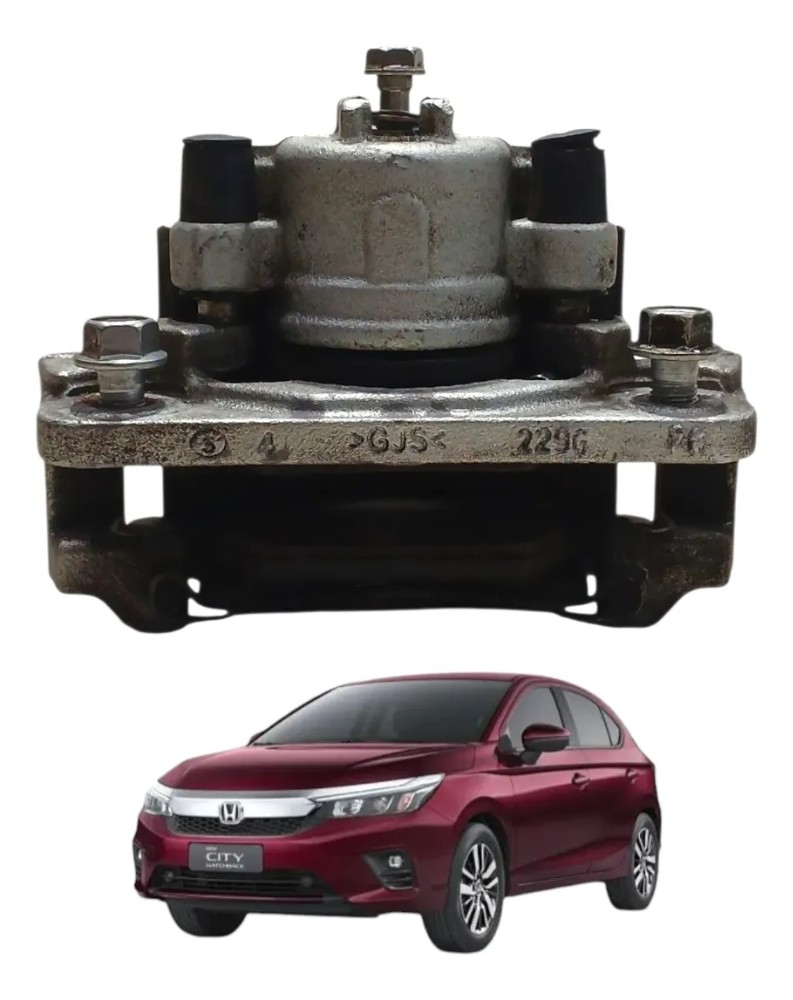 Pinça freio dianteira esquerda honda city 1.5 2022 2024