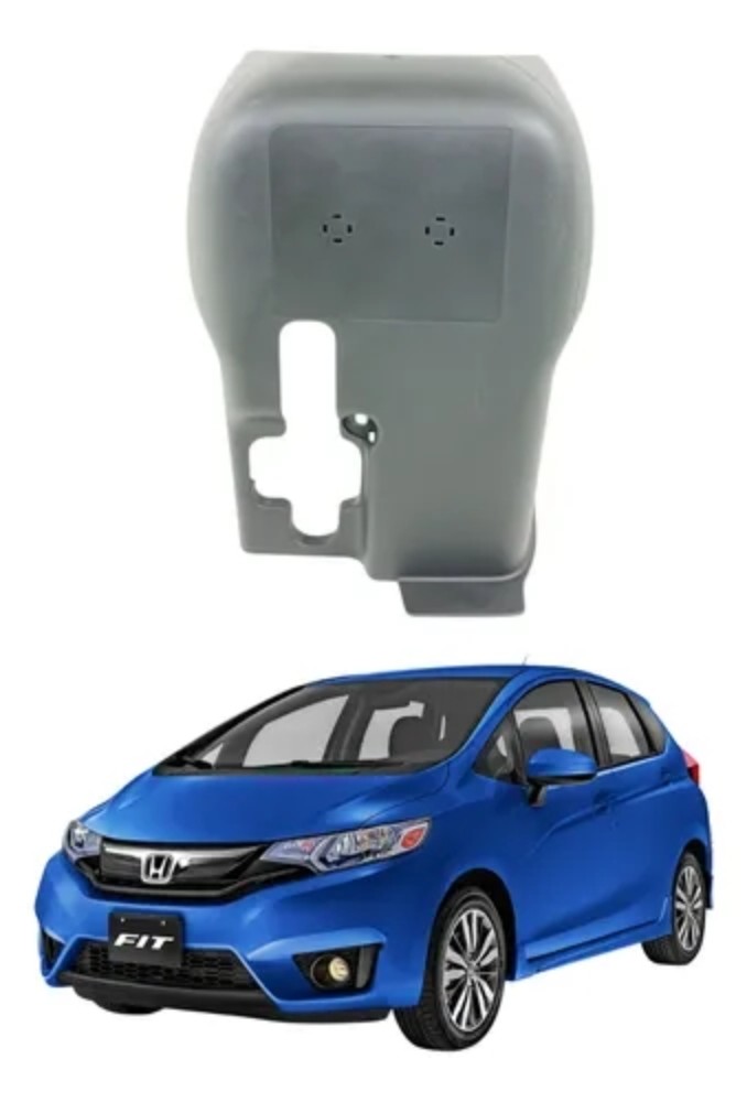 Acabamento capa coluna direção inferior honda fit 2015 2021