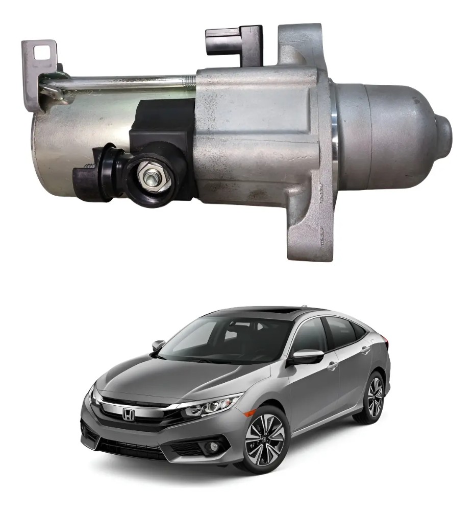 Motor Arranque Partida Honda Civic 1.5 2017 a 2021