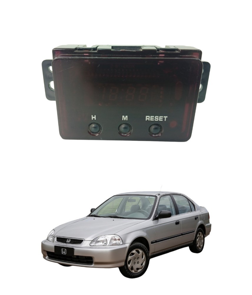 Relógio digital painel honda civic 1.6 1996 2000