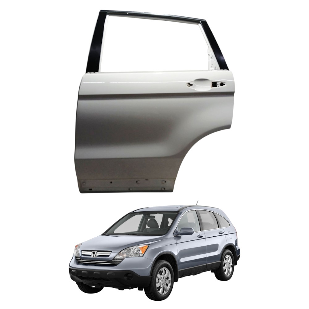 Porta traseira esquerda honda crv 2007 2011