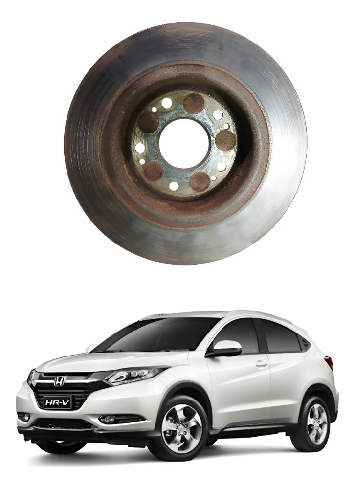 Disco freio traseiro honda hrv 2016 2021 43935