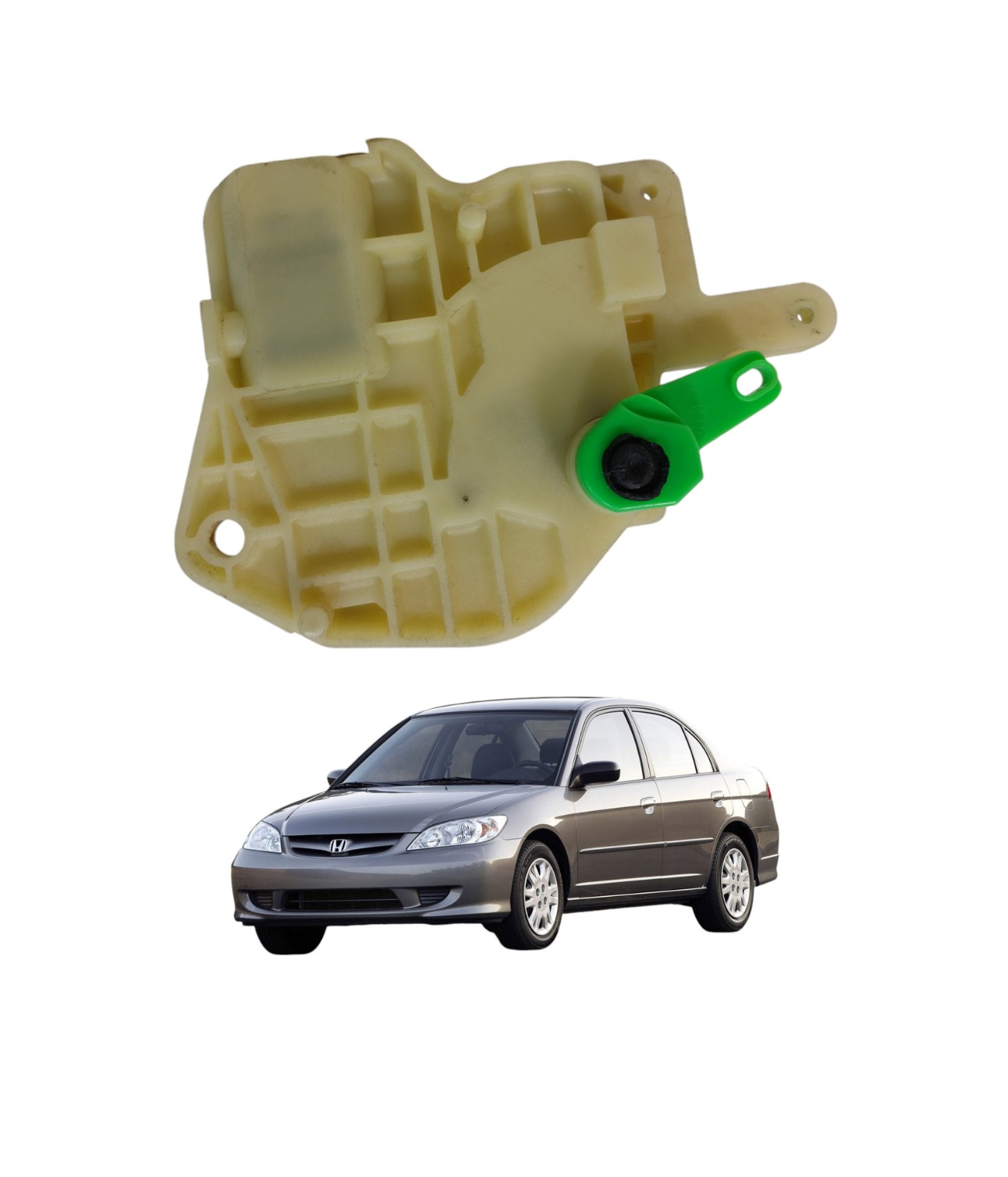 Tranca Porta Dianteira Direita Honda Civic 2001 2006 2027