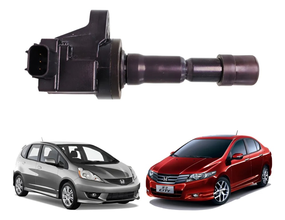 Bobina ignição 1.5 new 16v honda city fit 2009 a 2014 24559