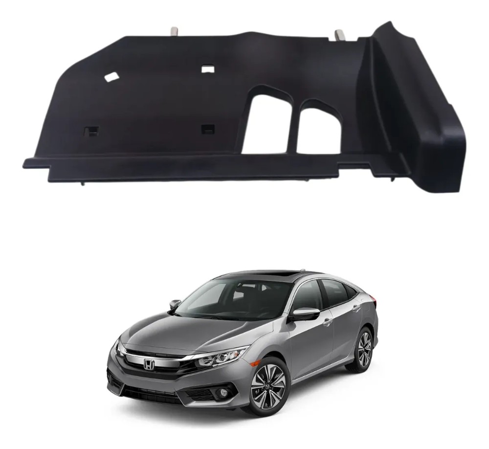 Moldura inferior pprta luvas honda civic 2017 2021 39922