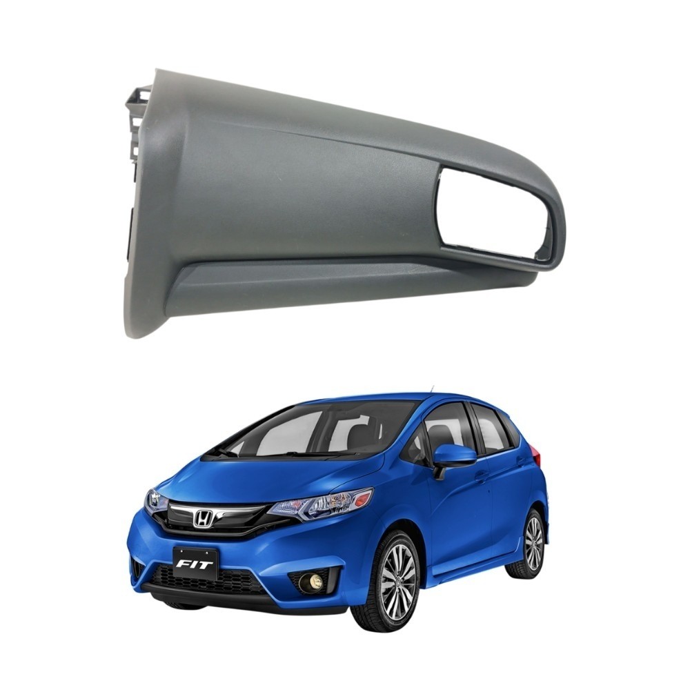 Moldura direita painel honda fit 2015 2021