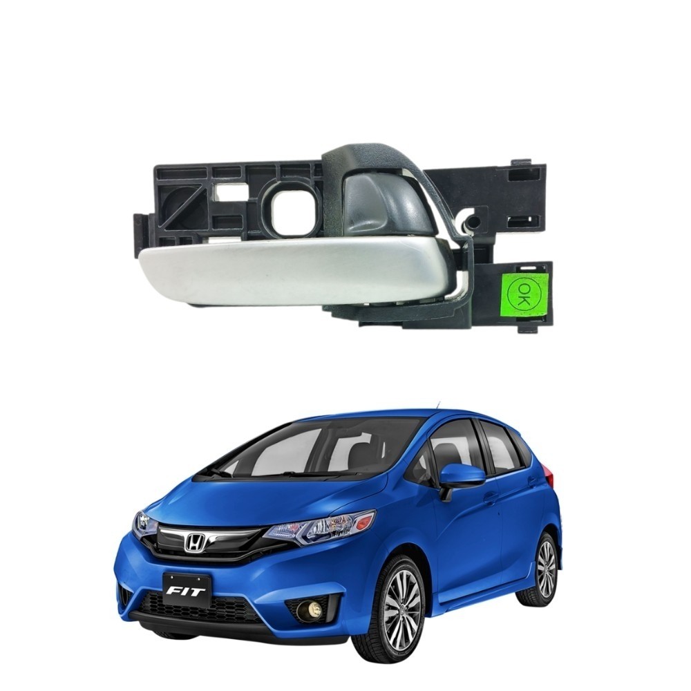 Maçaneta Interna Direita cinza Honda Fit 2015 2021