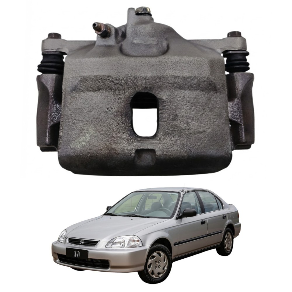 Pinça freio dianteira direita honda civic 1.6 1996 2000