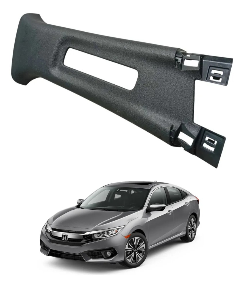 Moldura coluna direito honda civic 2017 2021 39981