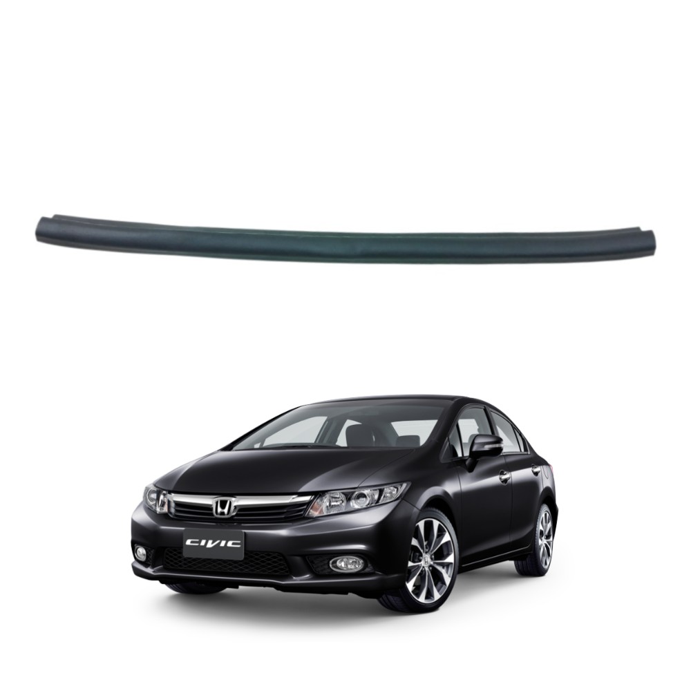 Borracha inferior traseira esquerda honda civic 2012 2016
