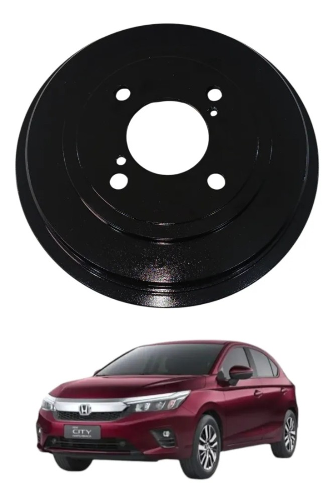 Tambor de freio traseiro honda city 2022 2024