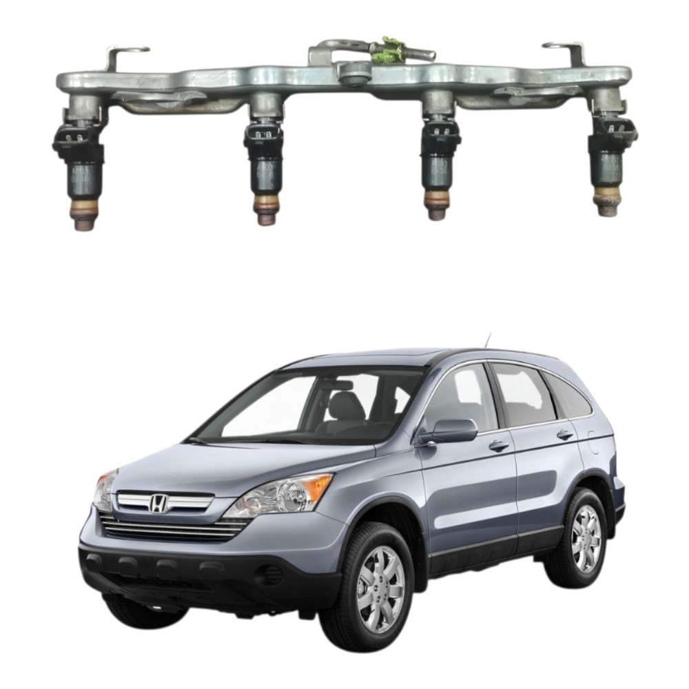Flauta bico injetor honda crv 2007 2011