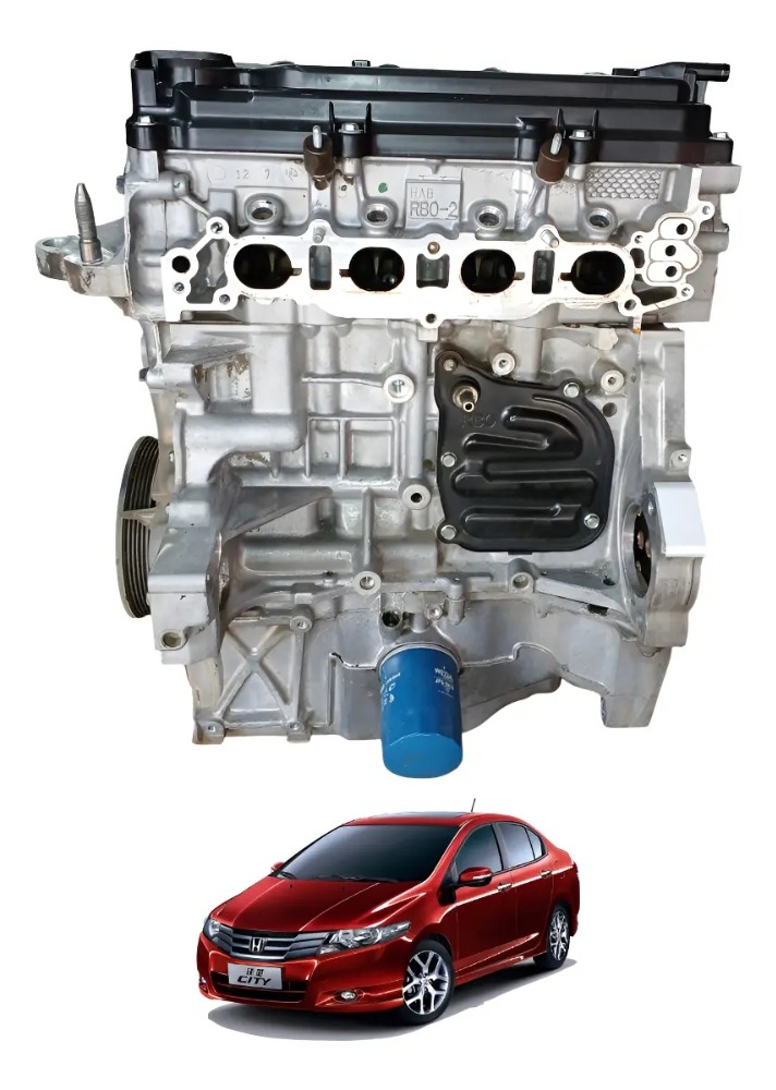 Motor parcial honda city 2009 2014 1.5 47225
