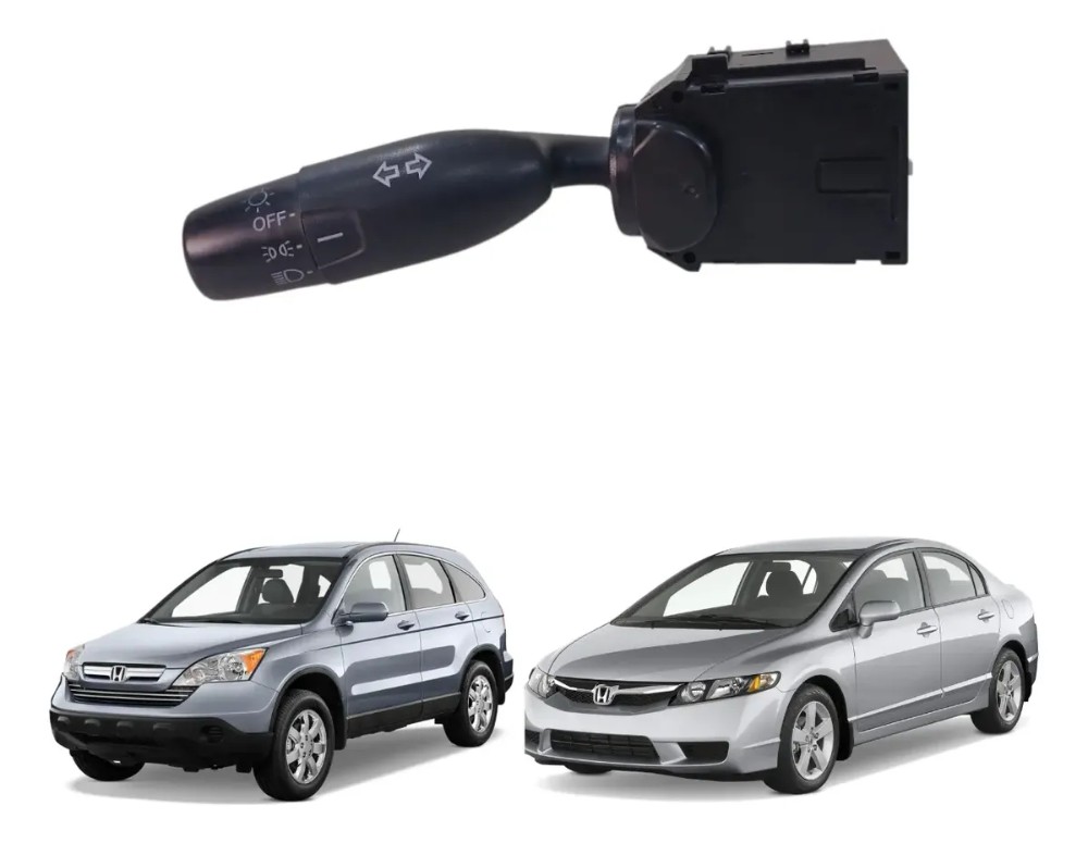 Chave seta farol honda crv civic 2007 2011 47119
