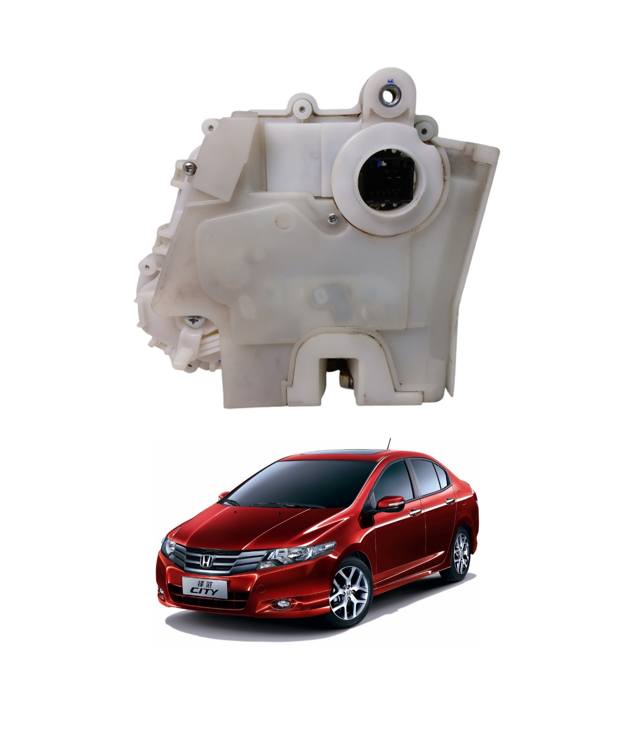 Fechadura Tranca Traseira Direita Honda City 2009 A 2011