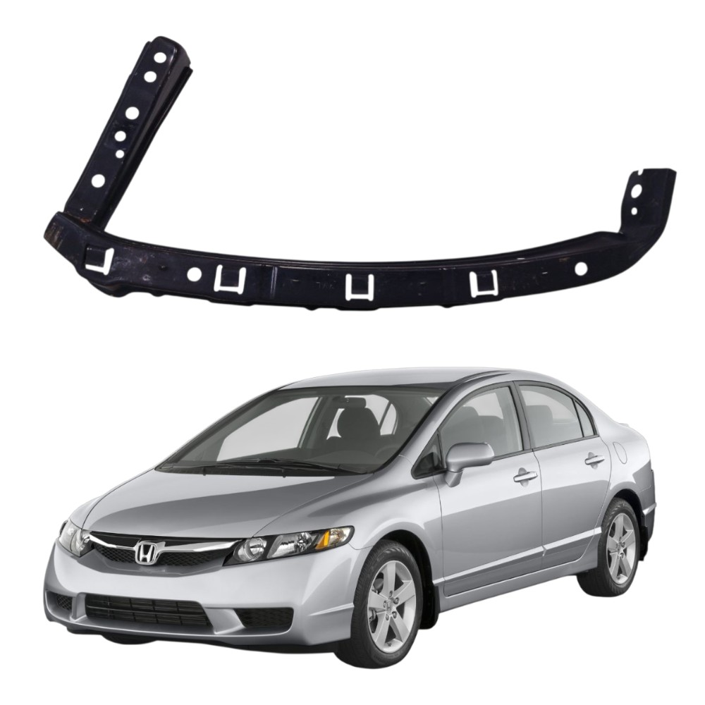 Guia Suporte Farol Dianteiro Esquerdo Honda Civic 2007 2011