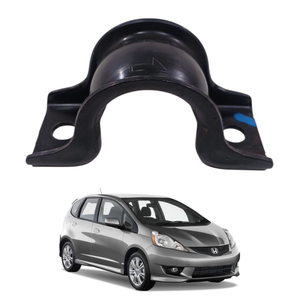 Suporte barra estabilizadora honda fit 2009 2014 52313