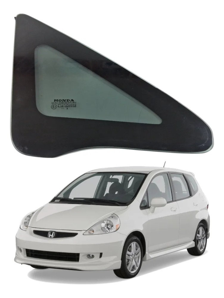 Vidro Fixo Dianteiro Direito Honda Fit 2004 2008