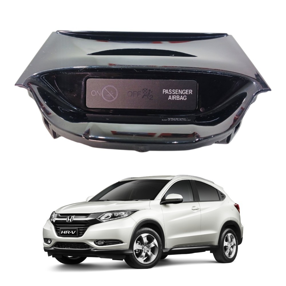 Moldura luz passenger airbag honda hrv 2016 2021 43858