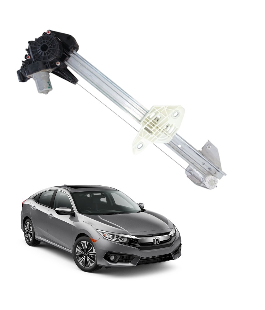Máquina Vidro Dianteira Direita Honda Civic 2017 2021 17586