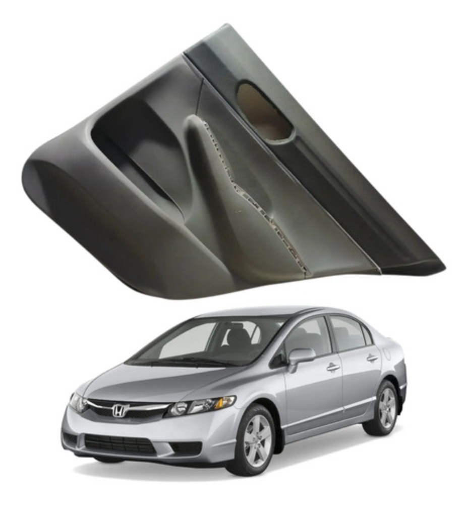 Forro porta traseira direita honda civic 2007 2011