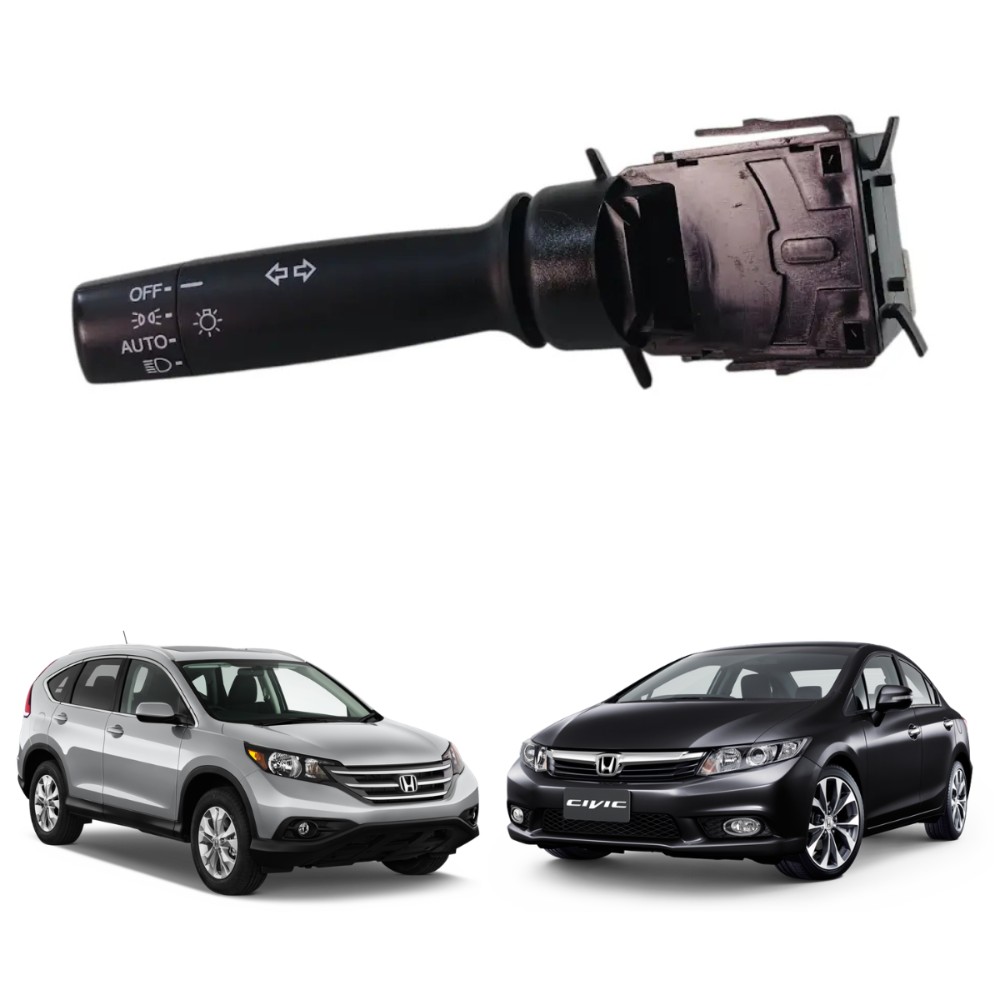 Chave Seta Farol Honda Civic Crv 2012 2016