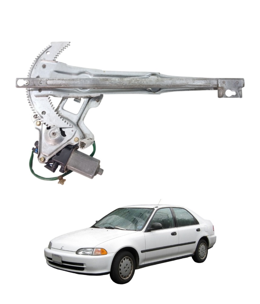 Máquina Vidro Dianteira Direita Honda Civic 1992 1995 17815