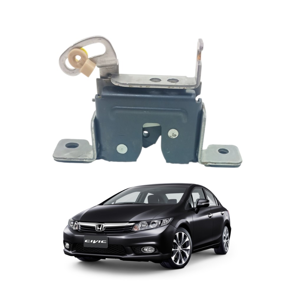 Tranca trava banco traseiro esquerdo honda civic 2012 2016