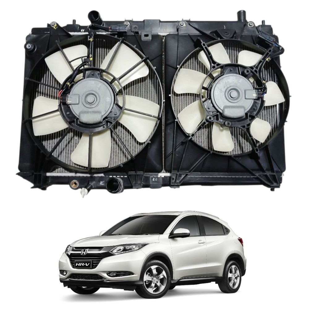 Kit Radiador Honda Hrv 2016 A 2021 1.8 1