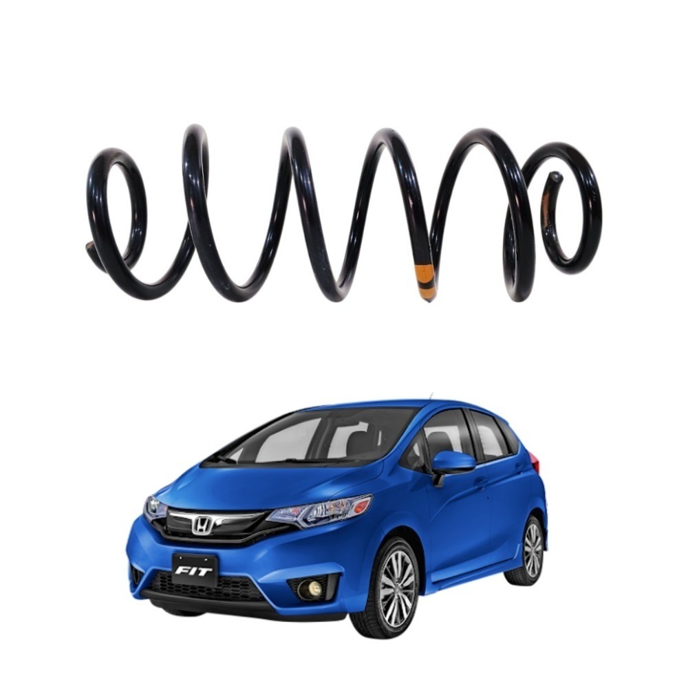 Mola Amortecedor Traseiro Honda Fit 2015 2021