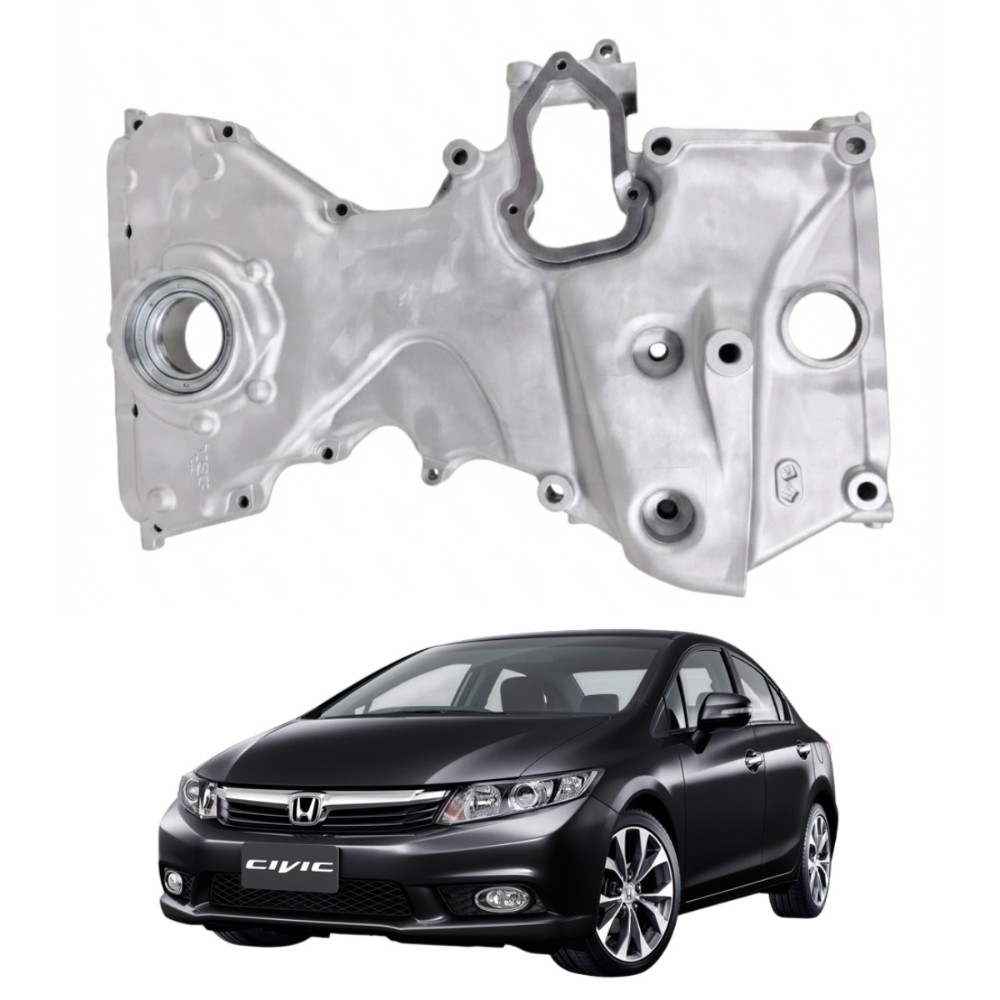 Tampa lateral motor Honda civic 2012 2016 r6f
