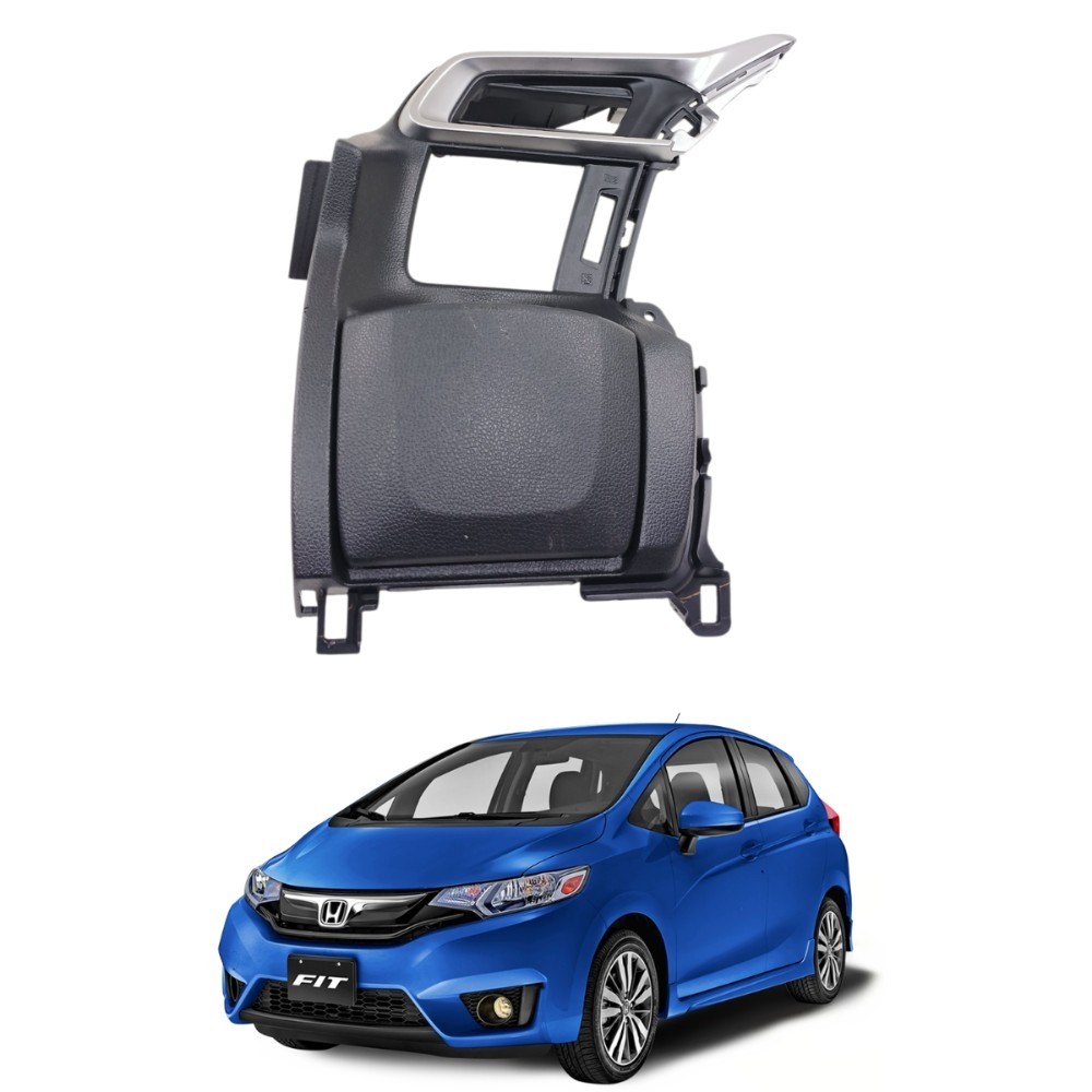 Difusor moldura ar esquerdo porta copo honda fit 2015 2021
