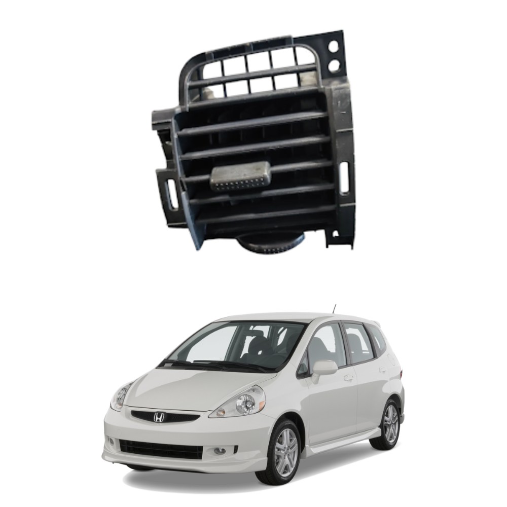 Difusor ar condicionado esquerdo honda fit 2004 2008