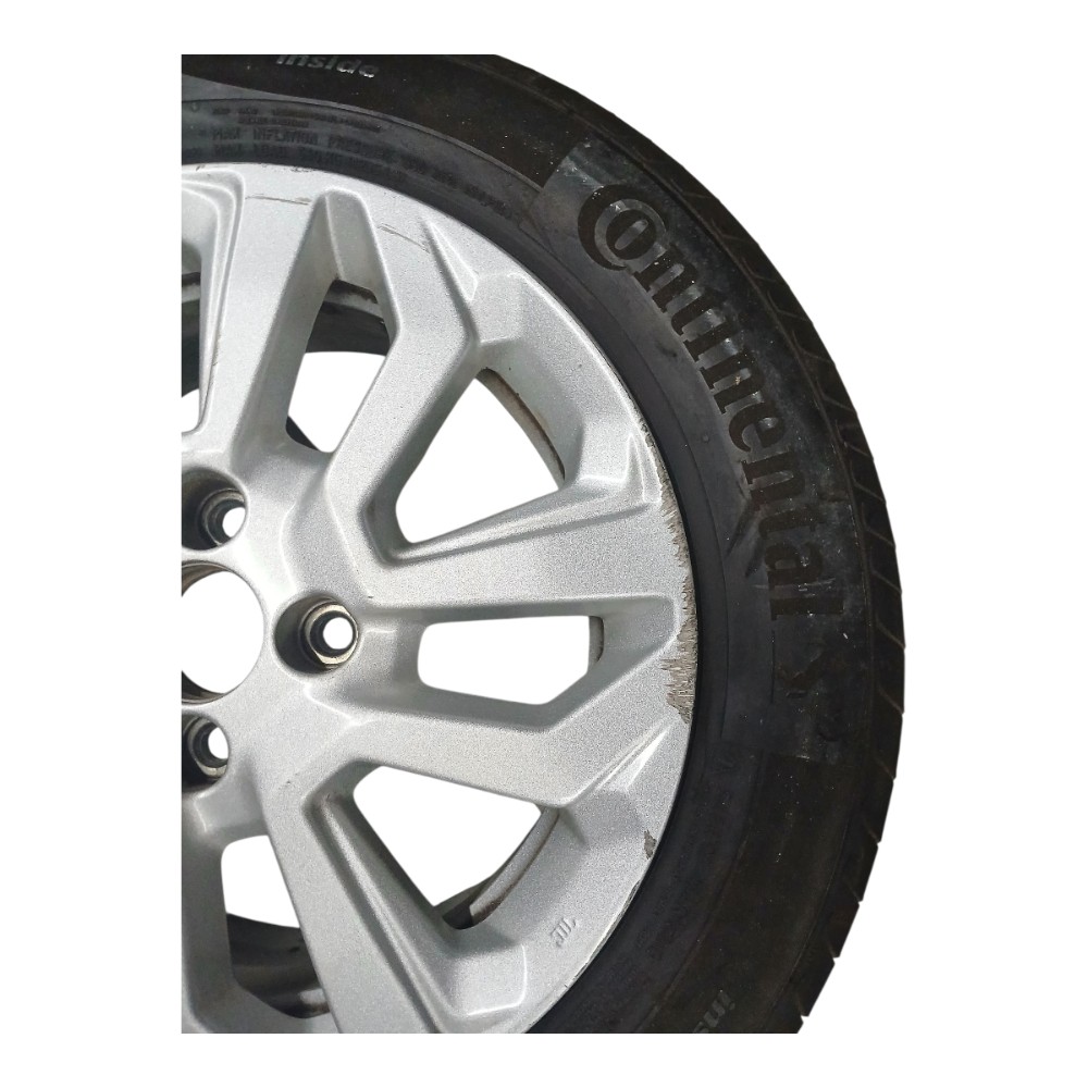 Roda aro 15 pneu meia vida honda fit 2015 2021 7
