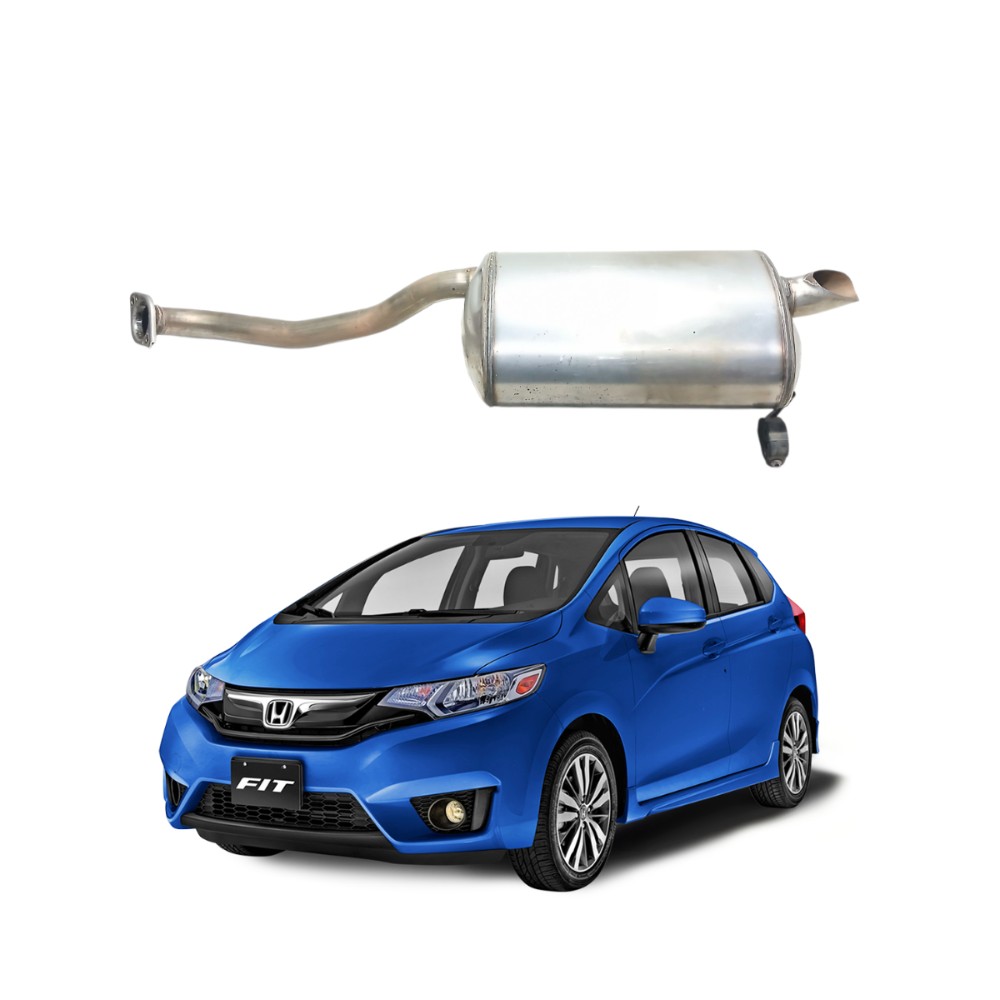 Escapamento silencioso honda fit 2015 2021
