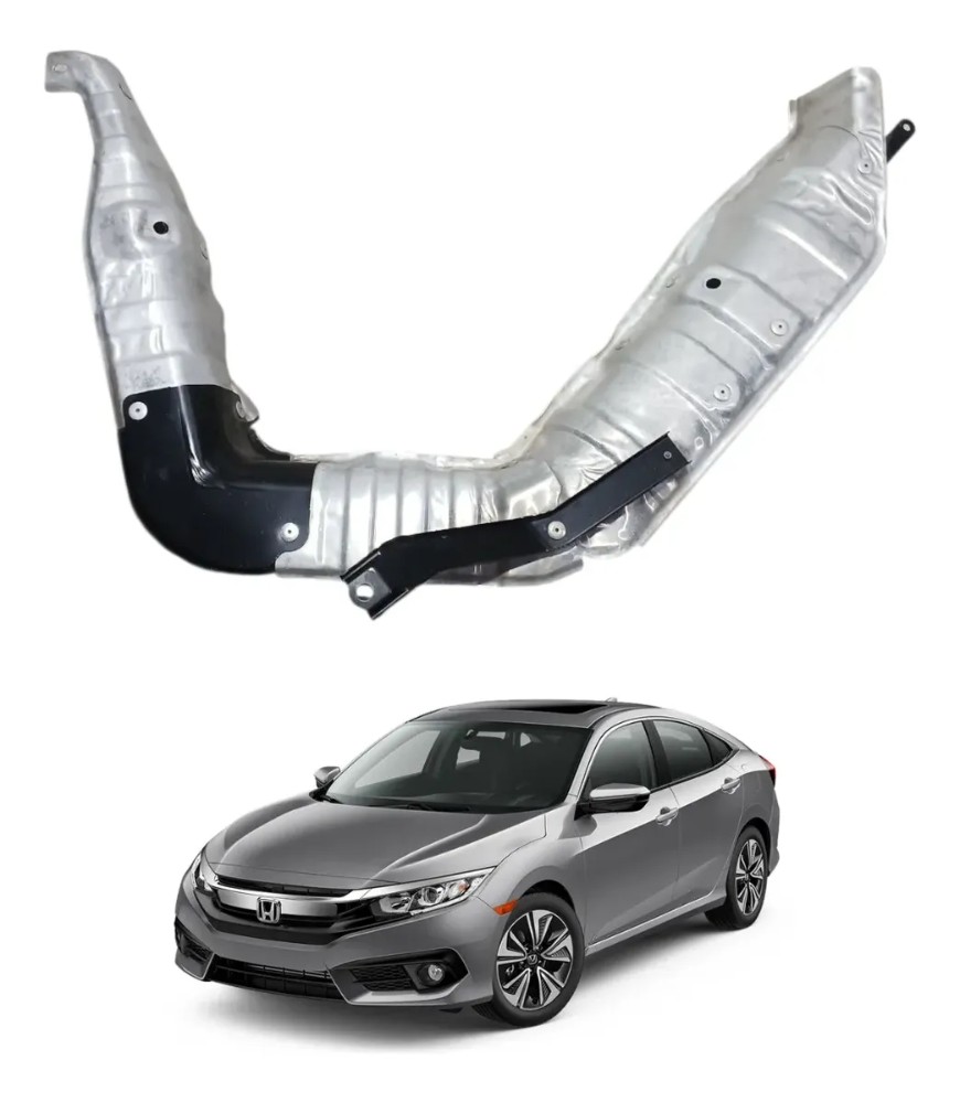 Defletor calor escape honda civic 2017 2021 41373